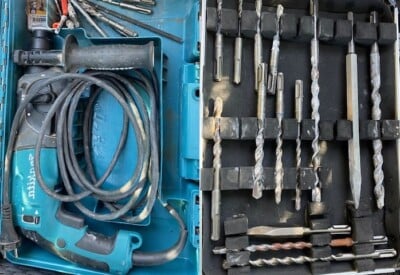 Location Avec boite à meches et burins Perforateur burineur- MAKITA HR2470 Makita à Gap